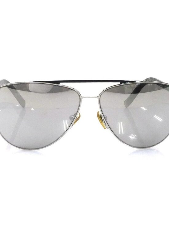 Auth LOUIS VUITTON Sunglasses Black/Silver Plastic/Metal - r10793a main image 9
